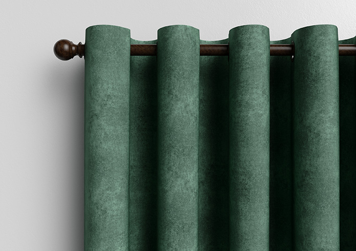 Florence Faux Suede, Fern Green - Made to Measure Curtains - Image 13